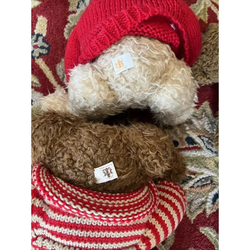 Vintage Bear LOT (4) Ralph Lauren POLO Giorgio Beverly Hills Y2k 90s Teddy